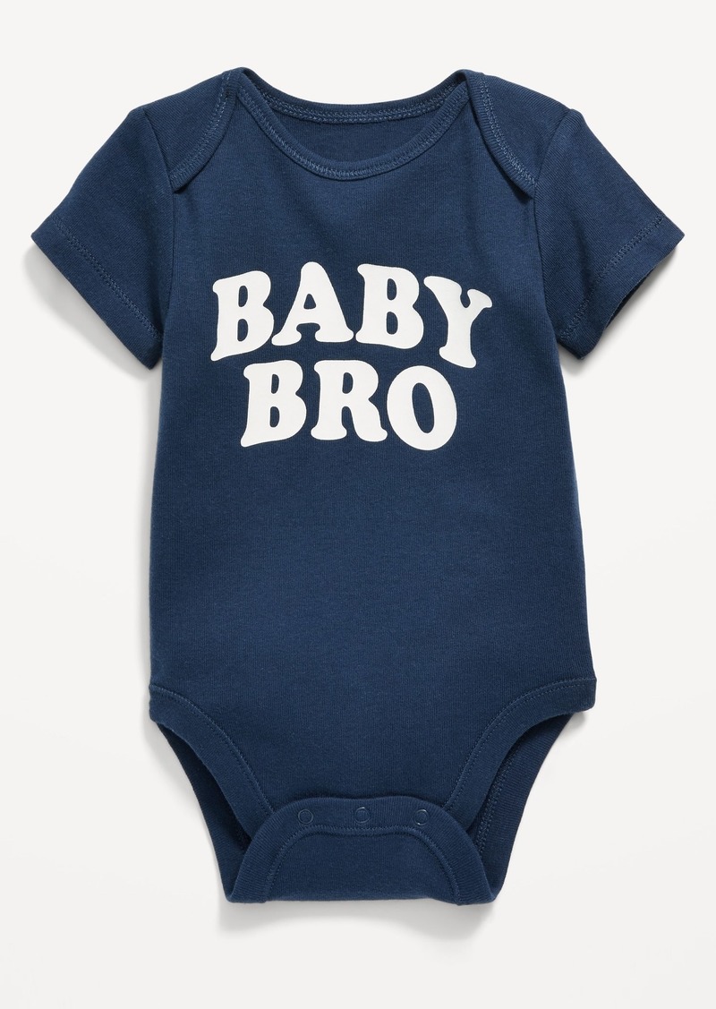 Old Navy Short-Sleeve Graphic Bodysuit for Baby