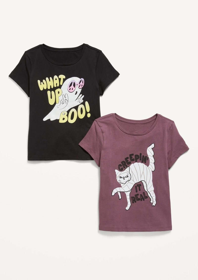 Old Navy Short-Sleeve Graphic T-Shirt 2-Pack for Girls