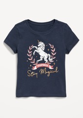 Old Navy Short-Sleeve Graphic T-Shirt for Girls