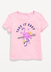 Old Navy Short-Sleeve Graphic T-Shirt for Girls