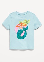 Old Navy Short-Sleeve Graphic T-Shirt for Toddler Girls