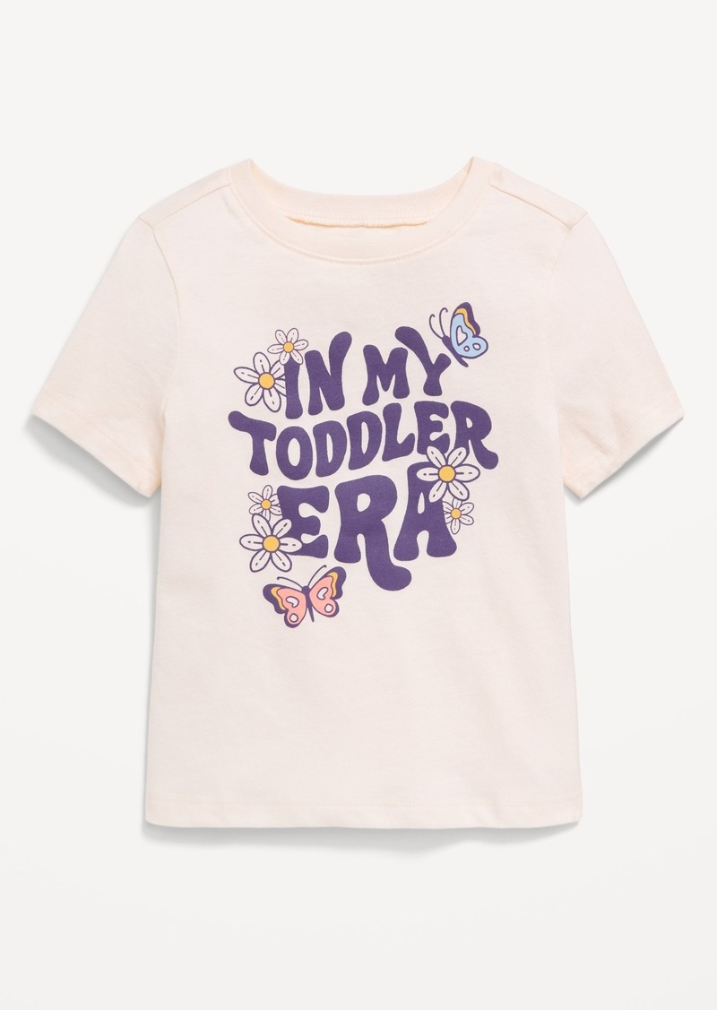 Old Navy Short-Sleeve Graphic T-Shirt for Toddler Girls