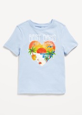 Old Navy Short-Sleeve Graphic T-Shirt for Toddler Girls