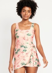 Old Navy Side-Tie Swim Dress