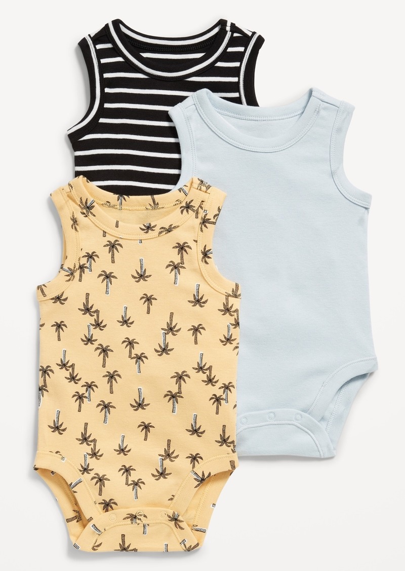 Old Navy Sleeveless Bodysuit 3-Pack for Baby