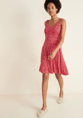 Old Navy Sleeveless Fit & Flare Jersey Dress for Women
