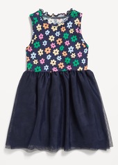 Old Navy Sleeveless Fit and Flare Tutu Dress for Toddler Girls