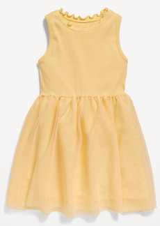 Old Navy Sleeveless Fit and Flare Tutu Dress for Toddler Girls