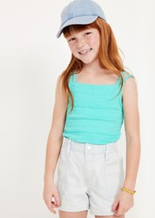 Old Navy Sleeveless Fitted Smocked Tank Top for Girls