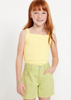 Old Navy Sleeveless Fitted Smocked Tank Top for Girls