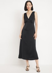 Old Navy Sleeveless Satin Midi Slip Dress