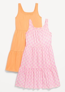 Old Navy Sleeveless Tiered Swing Dress 2-Pack for Girls