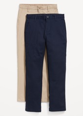 Old Navy Slim School Uniform Chino Pants 2-Pack for Boys