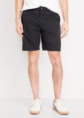 Old Navy Slim Built-In Flex Chino Shorts -- 9-inch inseam