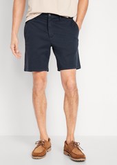 Old Navy Slim Built-In Flex Rotation Chino Shorts -- 8-inch inseam