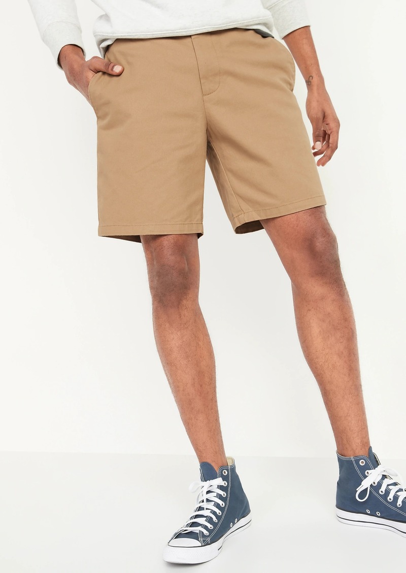 slim chino shorts for men -- 7-inch inseam