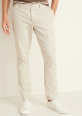 slim uniform non stretch chino