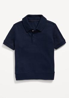 Old Navy Snap-Button Pointelle-Knit Polo Shirt for Toddler Boys