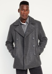 Old Navy Soft-Brushed Double-Breasted Peacoat