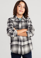 Old Navy Soft-Brushed Flannel Pocket Shirt for Boys
