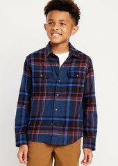 Old Navy Soft-Brushed Flannel Pocket Shirt for Boys