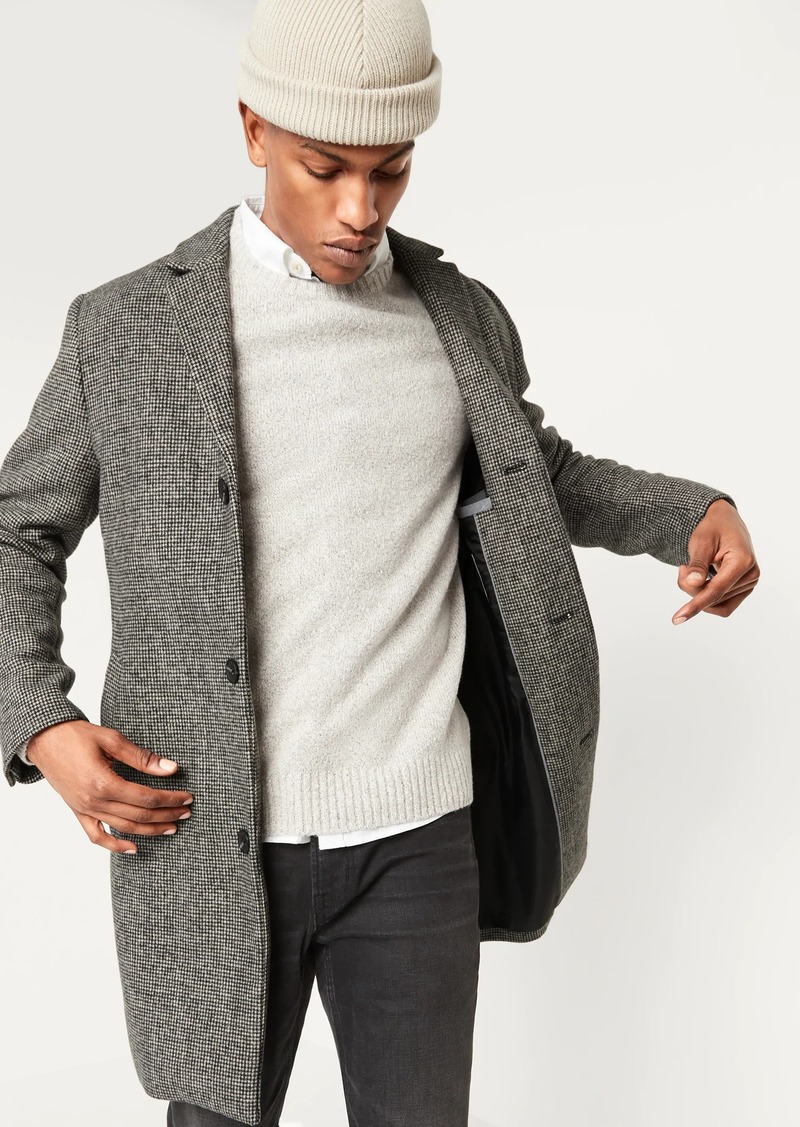 Old Navy Twill Built-In Flex Blazer for Men