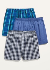 Old Navy 3-Pack Soft-Washed Boxer Shorts -- 3.75-inch inseam