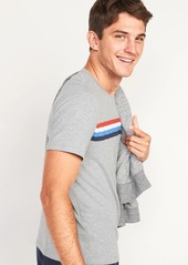 Old Navy Soft-Washed Chest-Stripe Crew-Neck Tee for Men