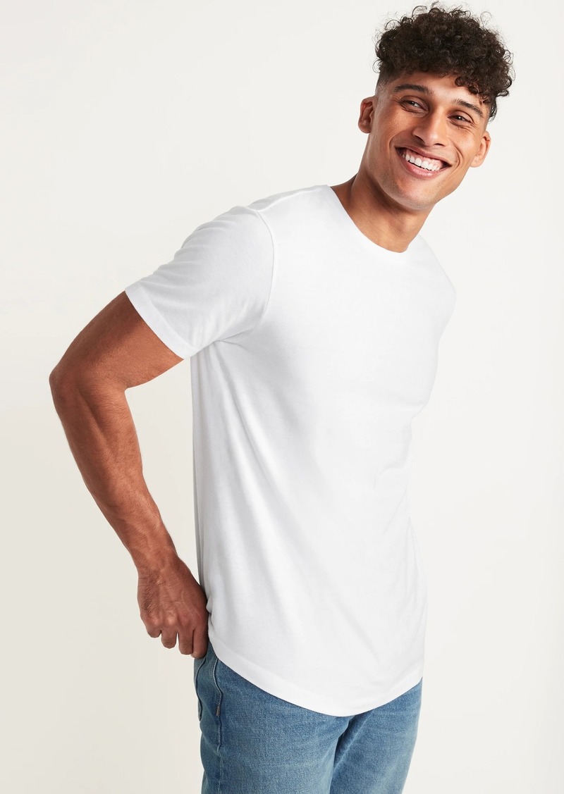 Old Navy Soft-Washed Curved-Hem T-Shirt 3-Pack for Men
