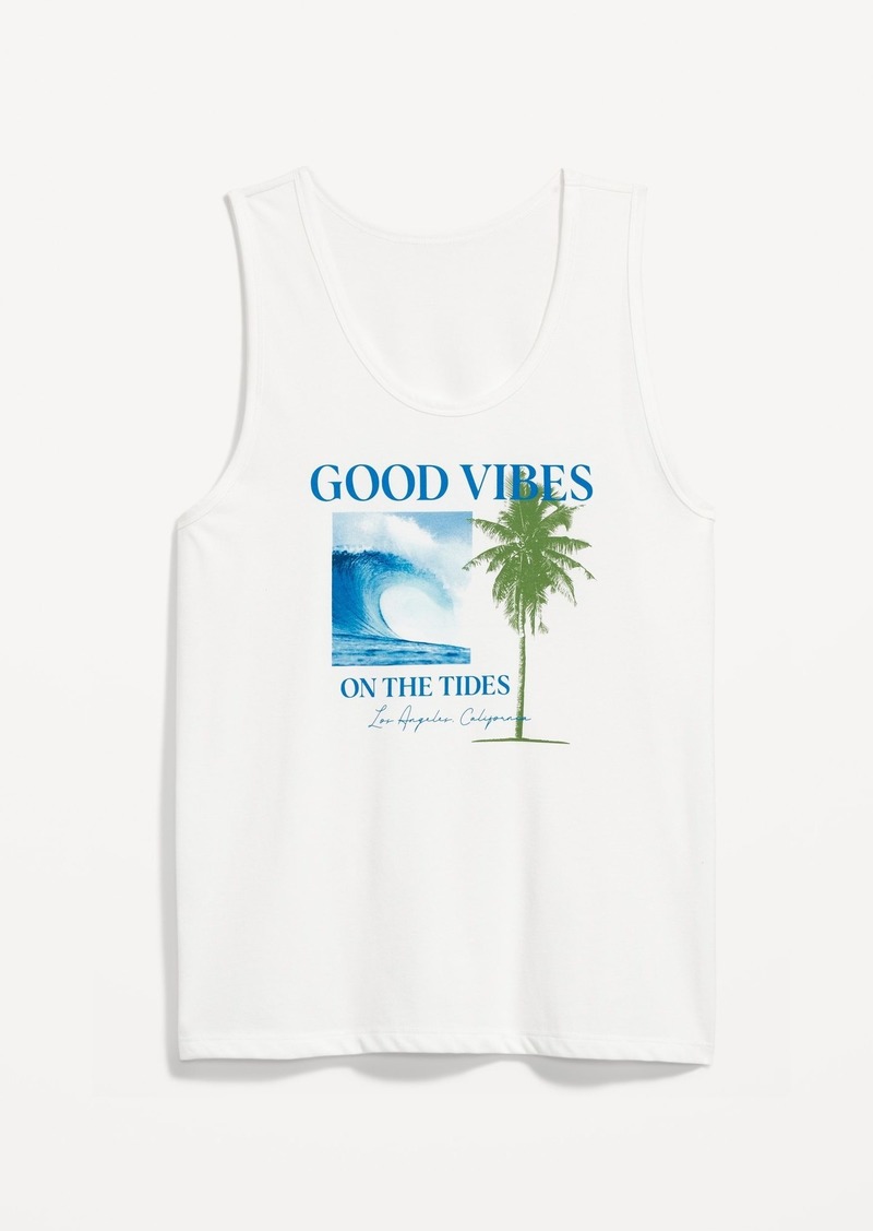 Old Navy Soft-Washed Graphic Tank Top