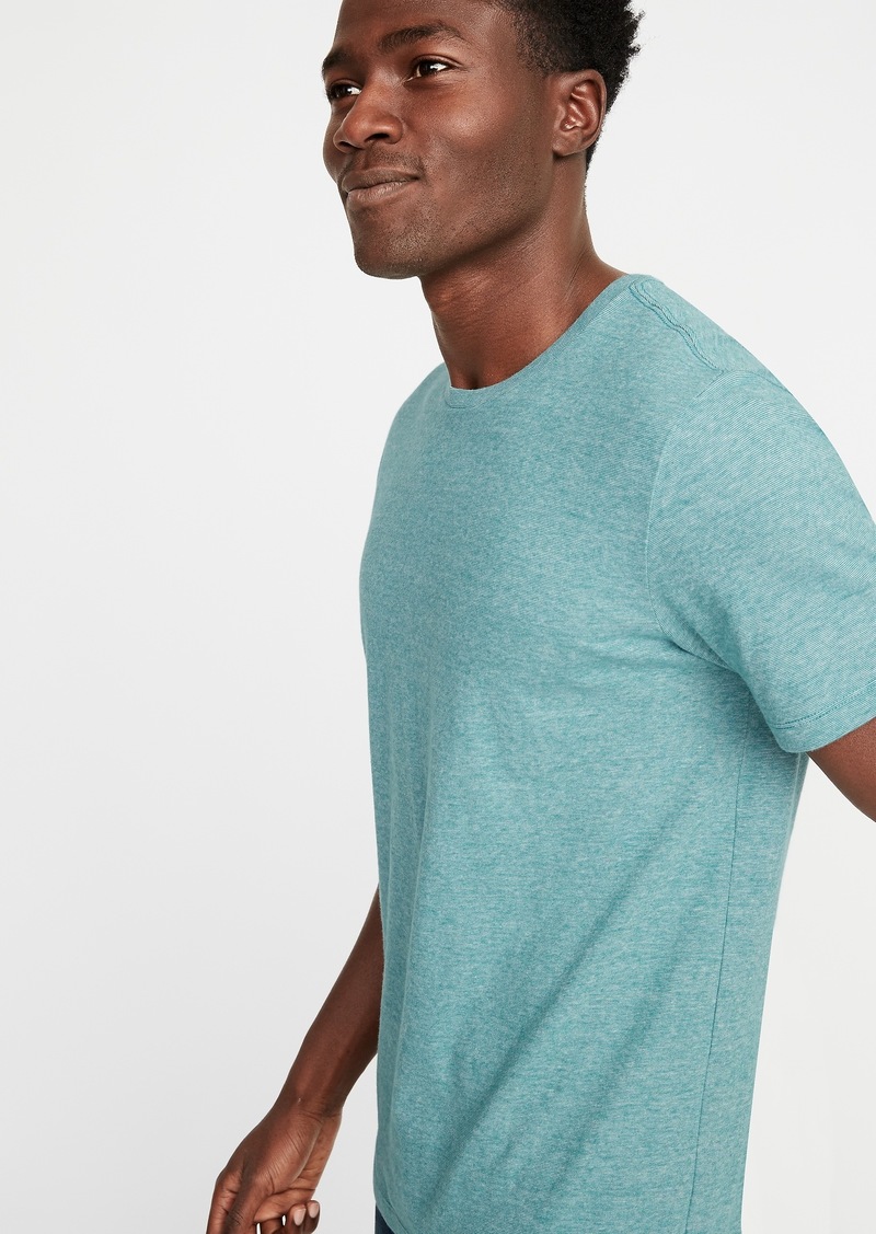 Old Navy Soft-Washed Perfect-Fit Micro-Stripe Tee for Men | Tops