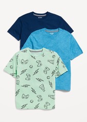 Old Navy Softest Crew-Neck T-Shirt 3-Pack for Boys