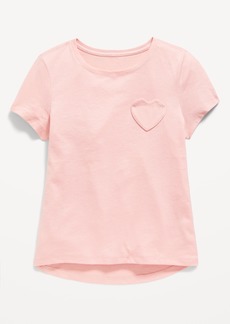 Old Navy Softest Heart-Pocket T-Shirt for Girls