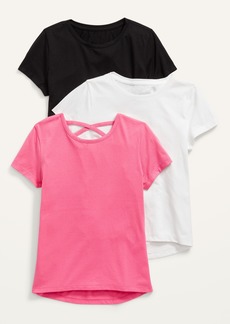 Old Navy Softest Short-Sleeve T-Shirt Variety 3-Pack for Girls