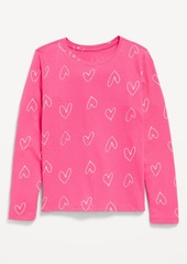 Old Navy Softest Printed Long-Sleeve T-Shirt for Girls