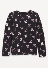 Old Navy Softest Printed Long-Sleeve T-Shirt for Girls