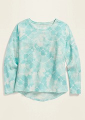 Old Navy Softest Scoop-Neck Long-Sleeve Printed Tee for Girls