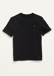 Old Navy Solid Slub-Knit Pocket T-Shirt for Toddler Boys
