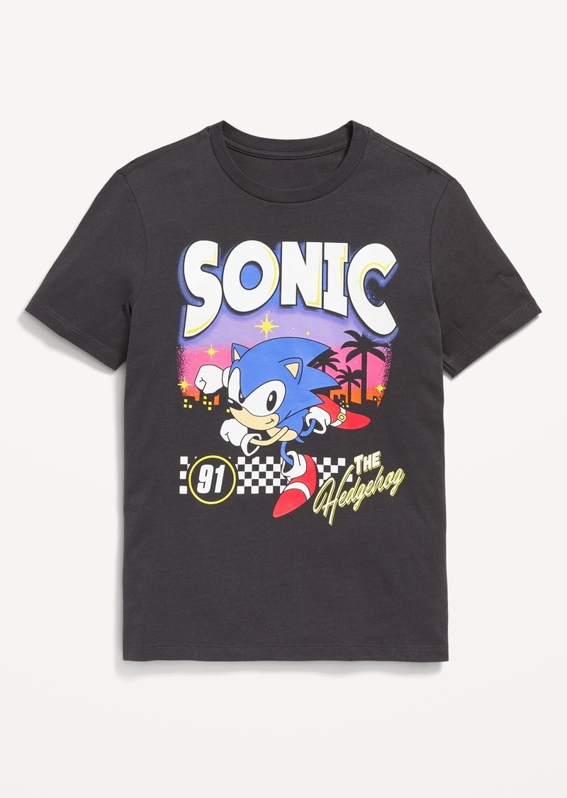 Old Navy Sonic The Hedgehog™ Gender-Neutral Graphic T-Shirt for Kids