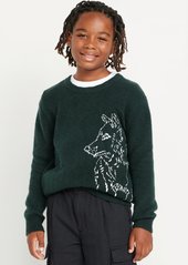 Old Navy Crew-Neck Cable-Knit Sweater for Boys