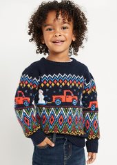 Old Navy SoSoft Fair Isle Sweater for Toddler Boys