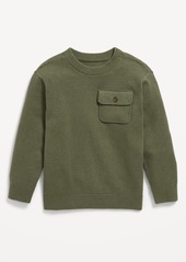 Old Navy SoSoft Lite Utility Pocket Sweater for Toddler Boys