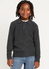 Old Navy SoSoft Long-Sleeve Polo Sweater for Boys