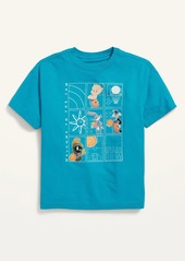 Old Navy Space Jam A New Legacy&#153 Oversized Gender-Neutral Graphic T-Shirt For Kids