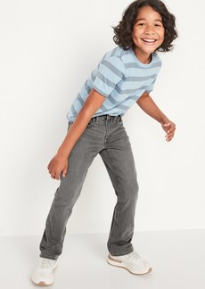 Old Navy Straight Built-In Flex Gray Jeans