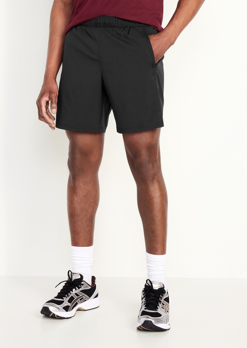 Old Navy Essential Woven Lined Workout Shorts -- 7-inch inseam