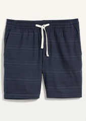 Old Navy Striped Twill Jogger Shorts for Men -- 7-inch inseam