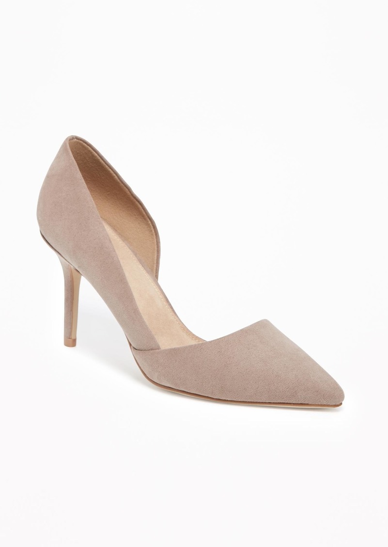Old Navy Sueded D'Orsay Pumps for Women | Shoes