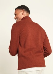 Old Navy Sweater-Fleece Mock-Neck 1/4-Zip Sweatshirt for Men