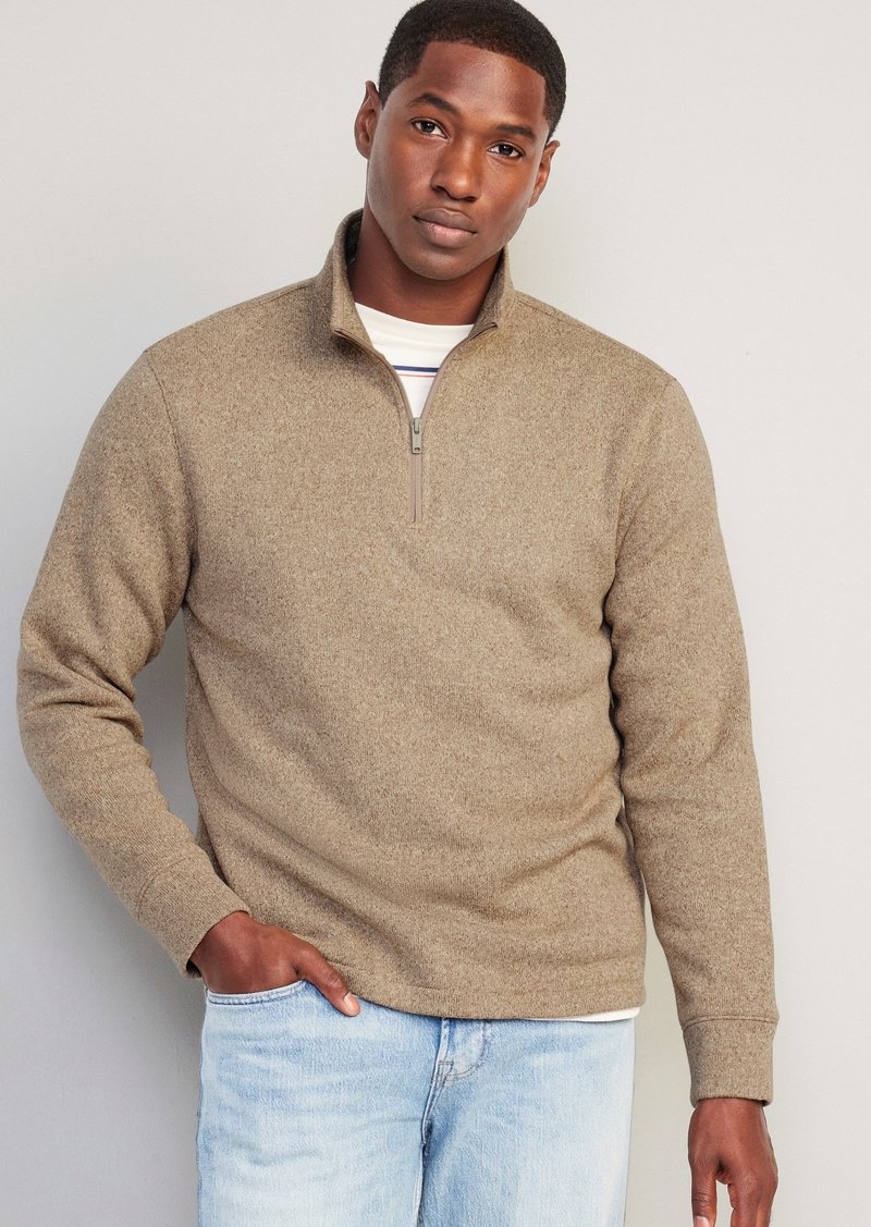 Old Navy Sweater-Knit Quarter Zip